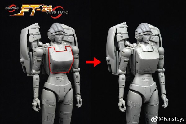 FansToys Rouge Unofficial MP Scale Arcee New Prototype Images 12 (12 of 15)